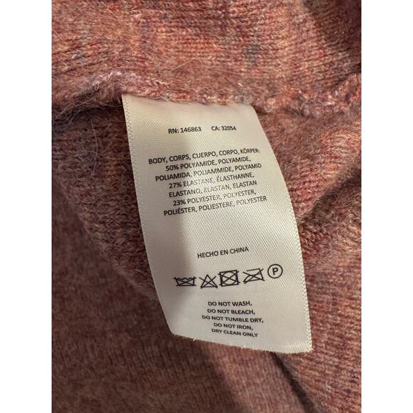 Anthropologie NWT Mare Mare Long-Sleeve Button Front Sweater Mini Dress XL - Picture 8 of 8